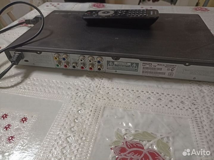 Dvd плеер philips dvp3358k/51