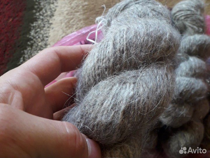 Носки вязаные чисто шерстяные,нитки из козьего пух