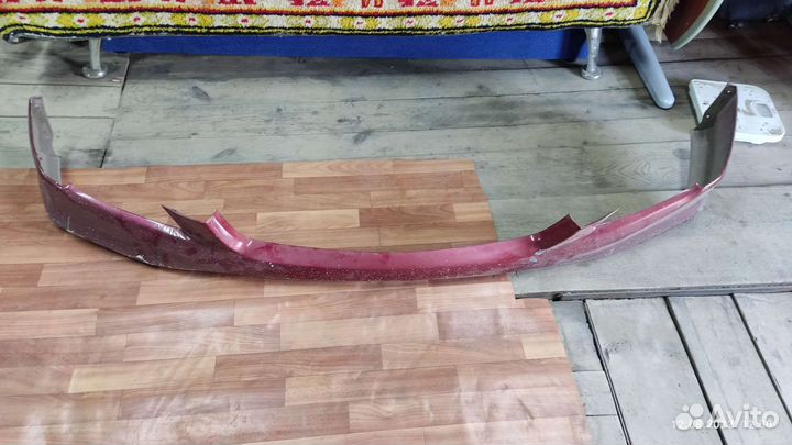 Бампер передний Honda civic 2006-2012 губа