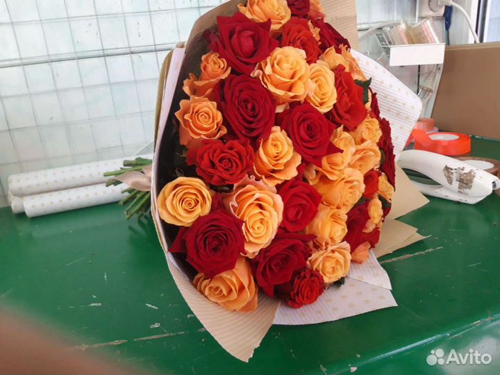 51 Роза, доставка цветов