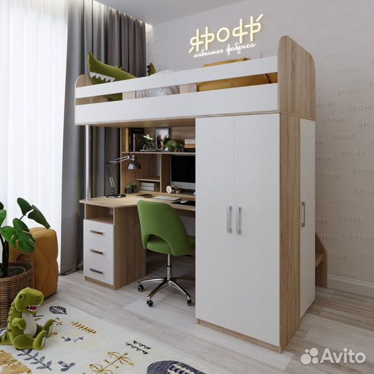 Кровать чердак «Аракс»