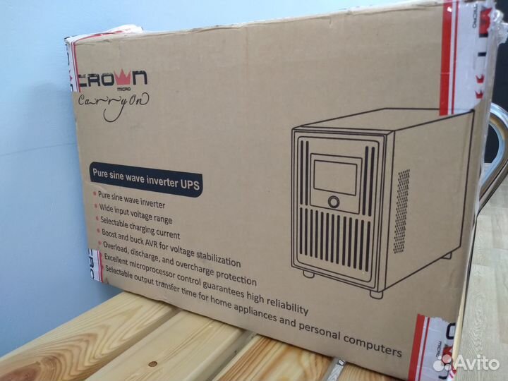 Источник бесперебойного питания crown micro marvel