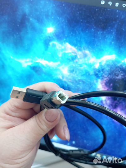 Удлинитель USB-A-B 1,5м для принтера