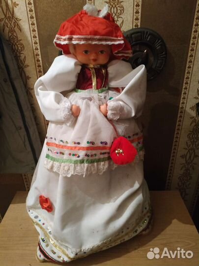 Кукла большая на самовар СССР