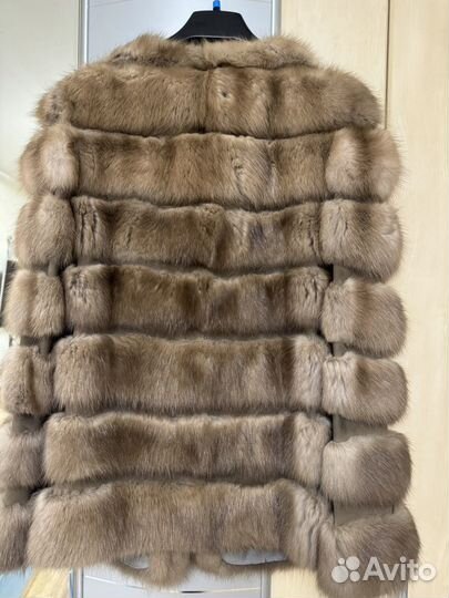 Шуба (куница) размер 44