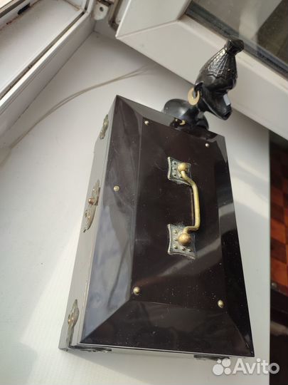 Шкатулка музыка пепельница Африканка