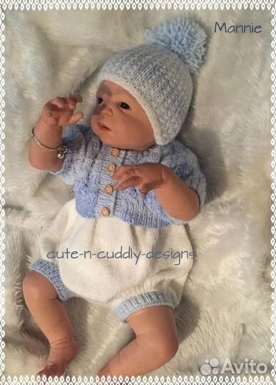 Полукомбинезон летний вязаный детский