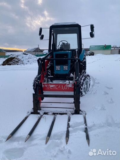 Погрузчик на мтз 1 тонна