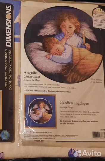 Набор для вышивки dimensions ангел хранитель