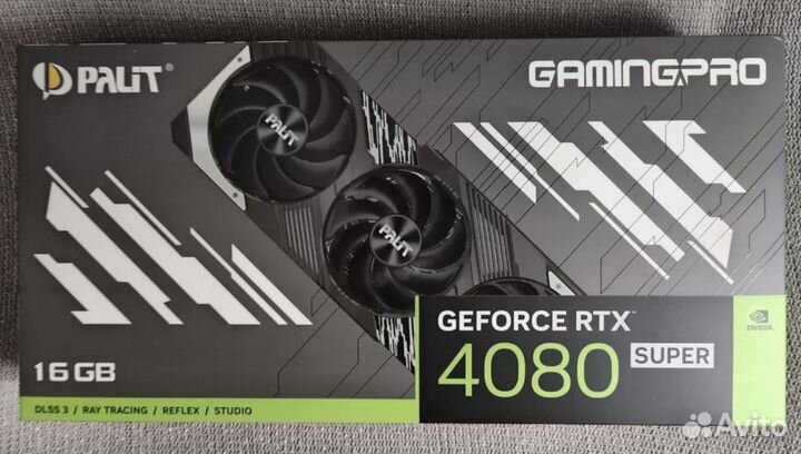 Видеокарта Palit RTX4080 super gamingpro