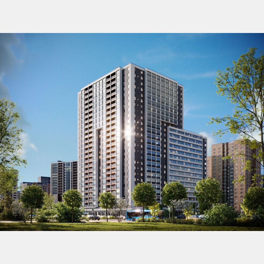 Квартира-студия, 17 м², 7/25 эт.