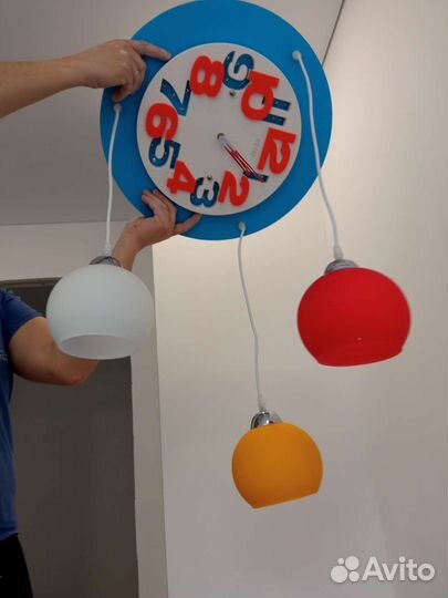 Люстра потолочная новая в детскую комнату