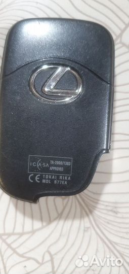 Ключ оригинал lexus LX570