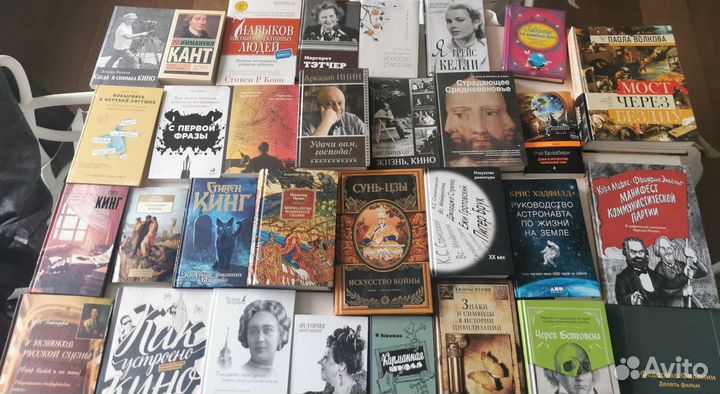 Книги, Кант, Волкова, Сунь-Цзы, сценарное