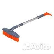 Щетка для снега и льда 20см