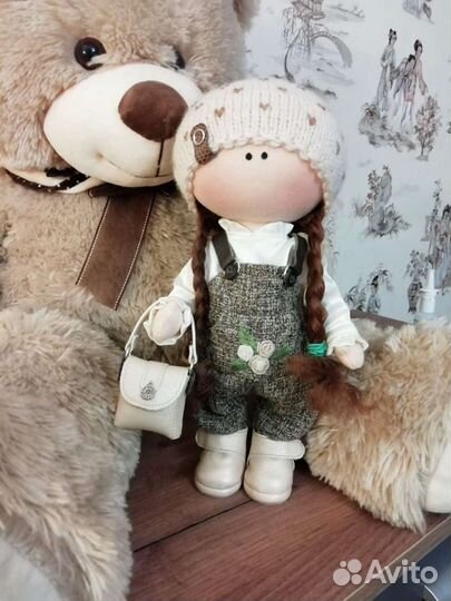 Интерьерная кукла ручной работы