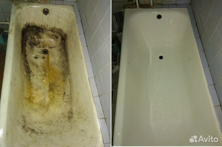 Реставрация ванн жидким акрилом в пятигорске