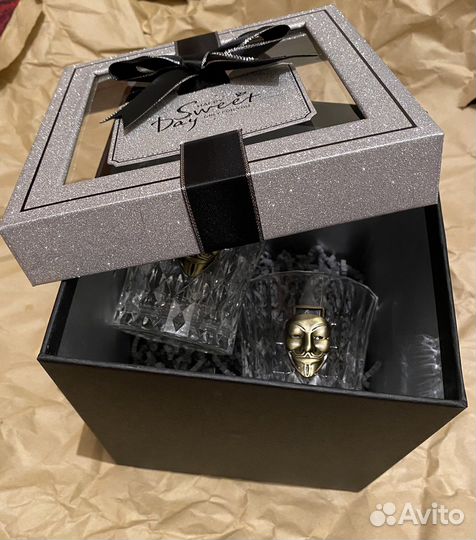 Подарочный набор для мужчин стаканы под виски