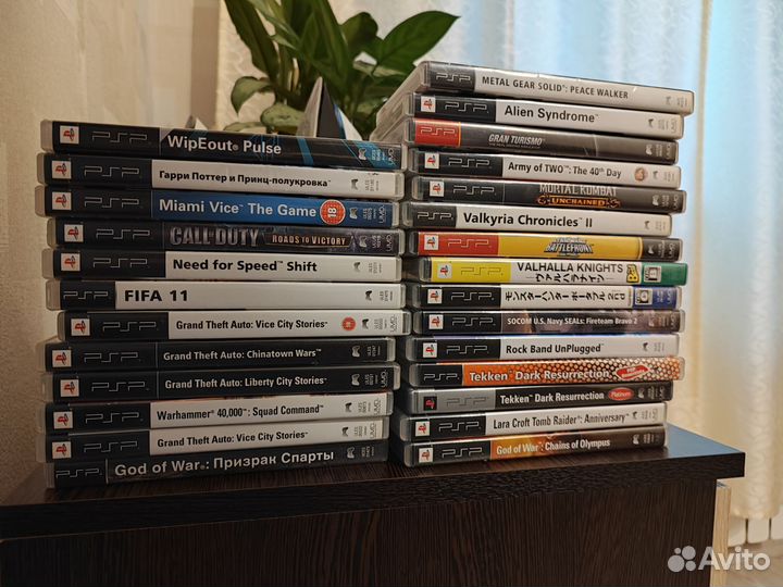 Коллекция игр на PSP