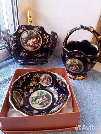 Конфетницы кобальт брендовые