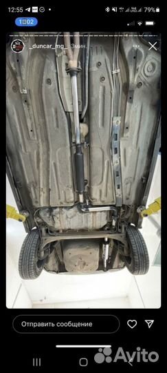 Глушитель прямоточный бу priora седан