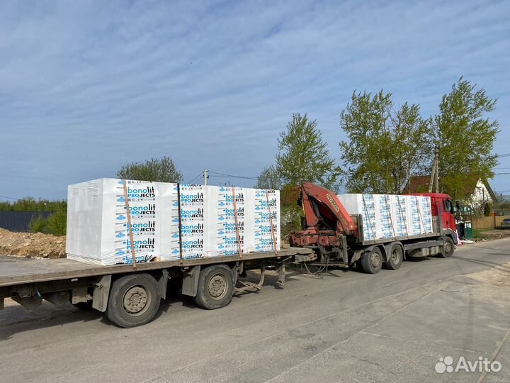 Газобетонный блок 600х250х100