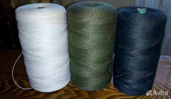 Нитки швейные х/б бобины 500 г и 750 г