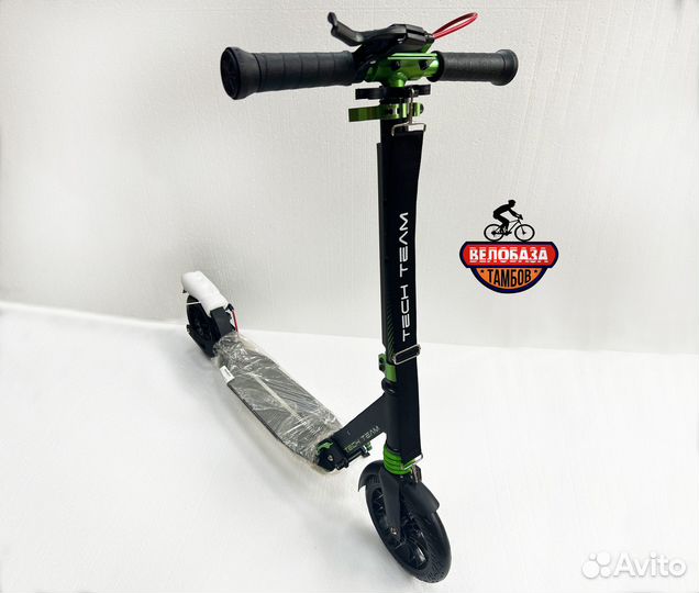 Самокат TT City Scooter disk brake зеленый