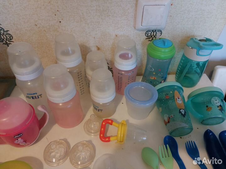 Бутылочки, поильники Avent, Baby go
