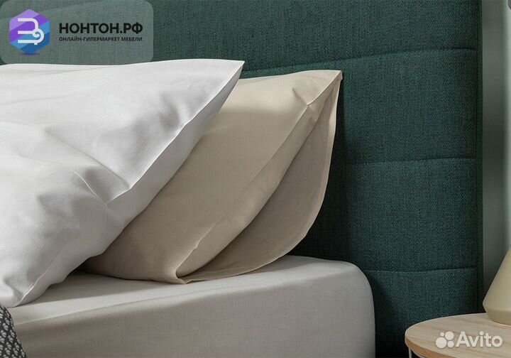 Кровать Амалия темно-зеленая