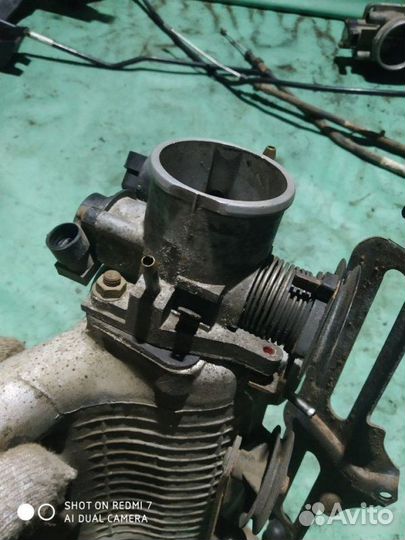 Часть впускного коллектора с дросселем Заз Chance