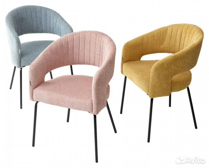 Стул Snug шенилл, разные цвета