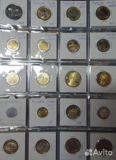 Монеты разных стран