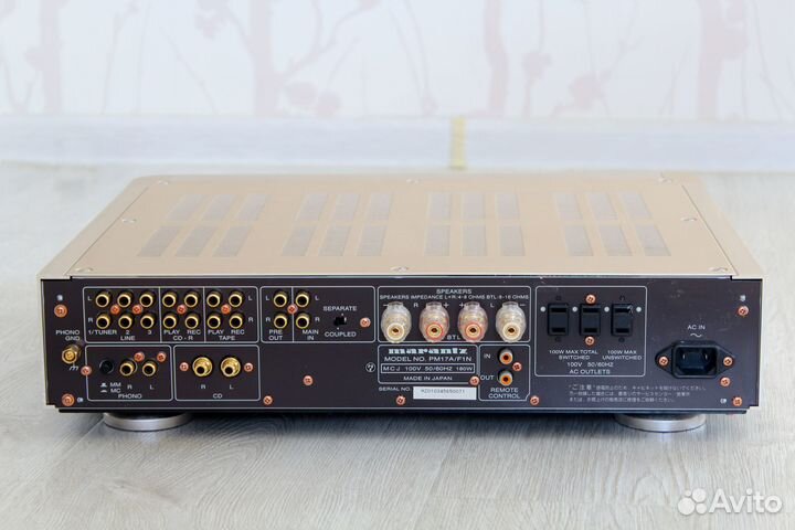 Усилитель Marantz PM-17SA ver. 2 - пульт ду есть
