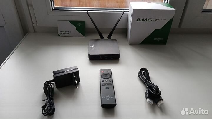 Android tv приставка ugoos am6b plus