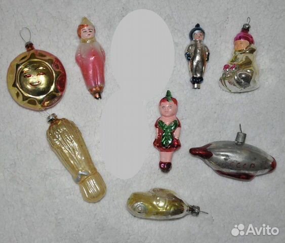Елочные игрушки СССР