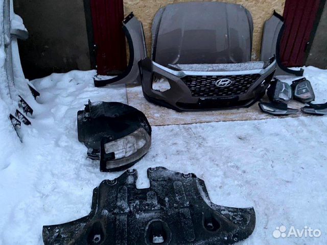 Передняя часть автомобиля Хендай Санта Фе 4 TM купить в Красноярске ...