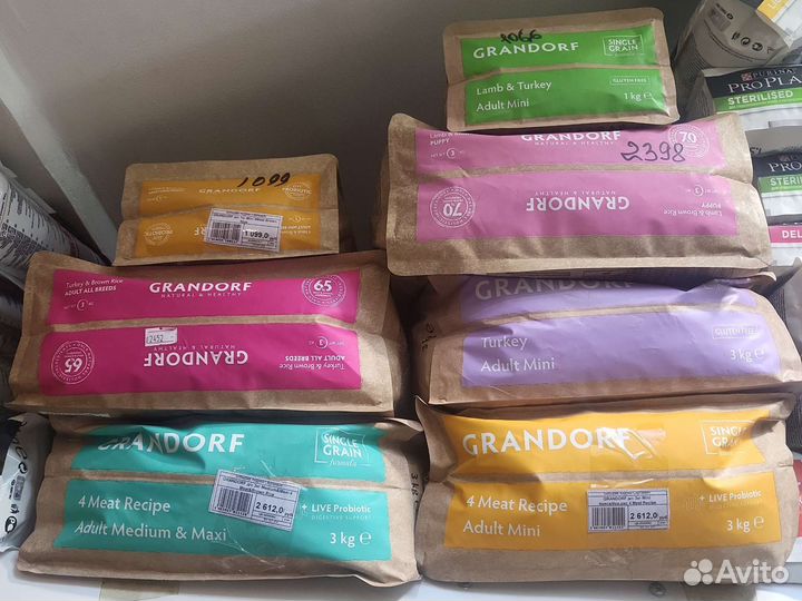 Корм grandorf для кошек и собак