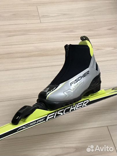 Ботинки для беговых лыж детские Fischer 31р 33 р