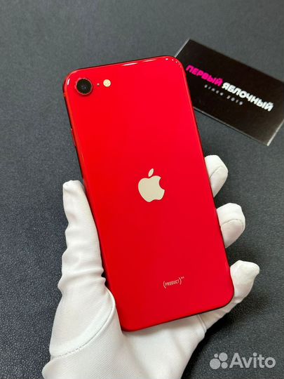 iPhone SE (2020) 64Gb Red. (Б/У. SIM)
