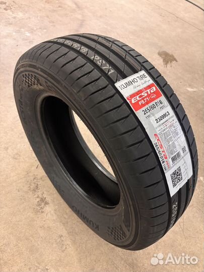 Kumho Ecsta PS71 SUV 265/60 R18 110V