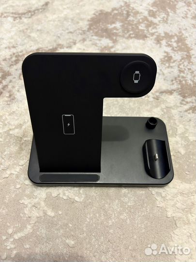 Зарядная станция 4в1 (iPhone-AirPods-Watch-Pencil)