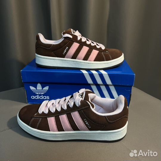 Кроссовки Adidas Campus 00s brown pink