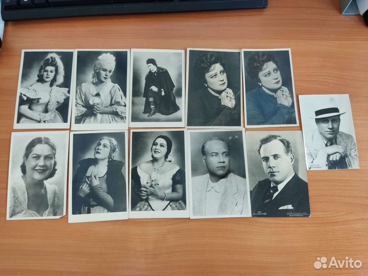 Открытки артисты СССР опера 50-х годов