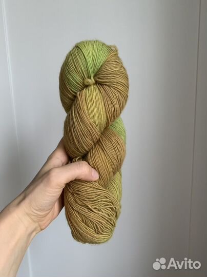 Пряжа ручного окрашивания