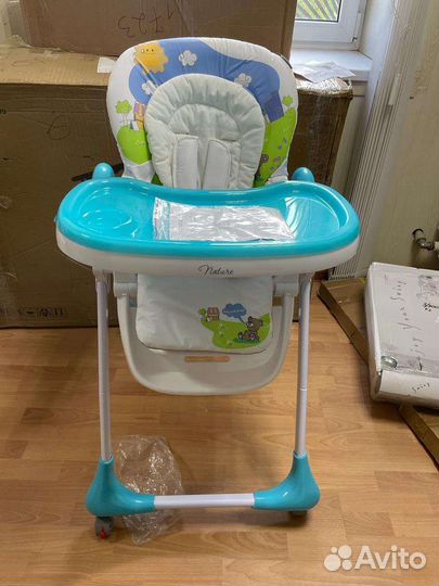 Стульчик для кормления Rant Nature RH301 Blue