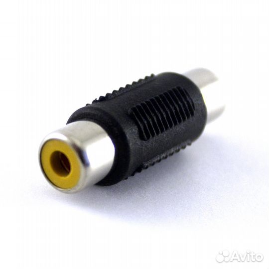 Соединитель удлинитель RCA аудио видео