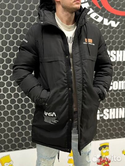 Куртка зимняя Nasa удлиненная