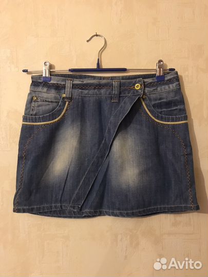 Юбка джинсовая