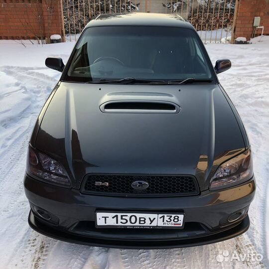 Передний сплиттер, губа Subaru Legacy BE/BH 01-03